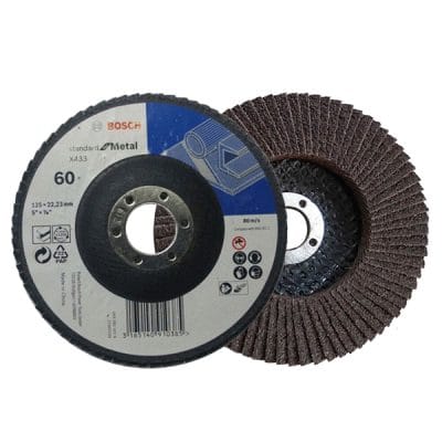 Đĩa nhám xếp Bosch Alox P60 180mm 2608601693