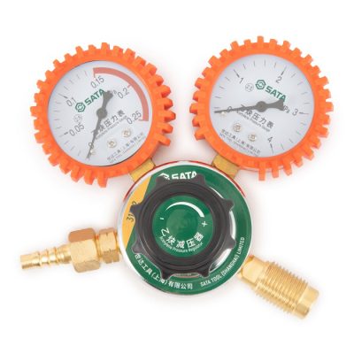 Đồng hồ điều áp khí Acetylen ren ngoài SATA 31332