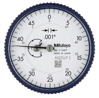 Đồng hồ so cơ hệ inch 0.2'' x 0.001'' Mitutoyo 1166A