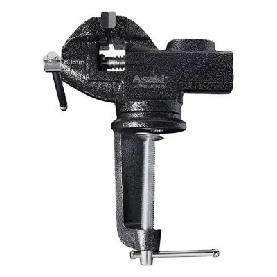 Êtô kẹp bàn mâm xoay mini Asaki AK-6874 50mm