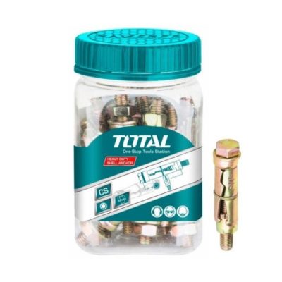 Hộp 24 cái bu lông nở sắt M6x60mm Total WJHA0606021