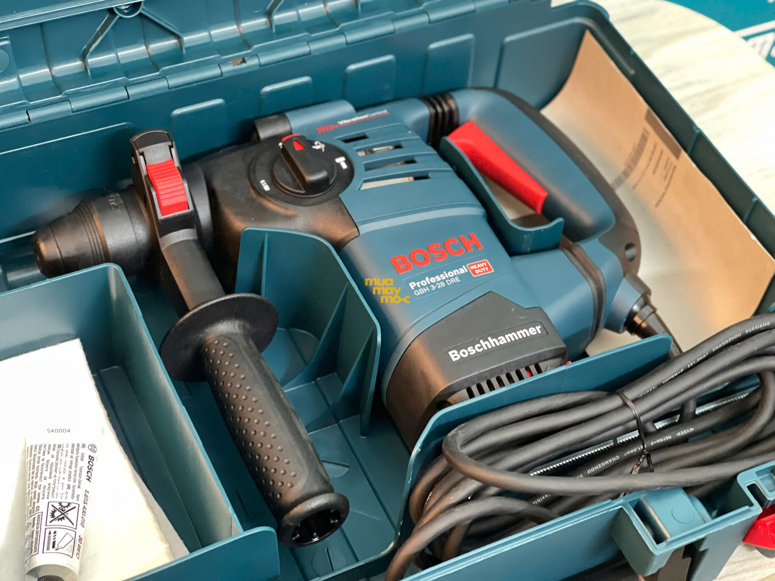 Máy Khoan Búa Bosch GBH 3-28 DRE 800W