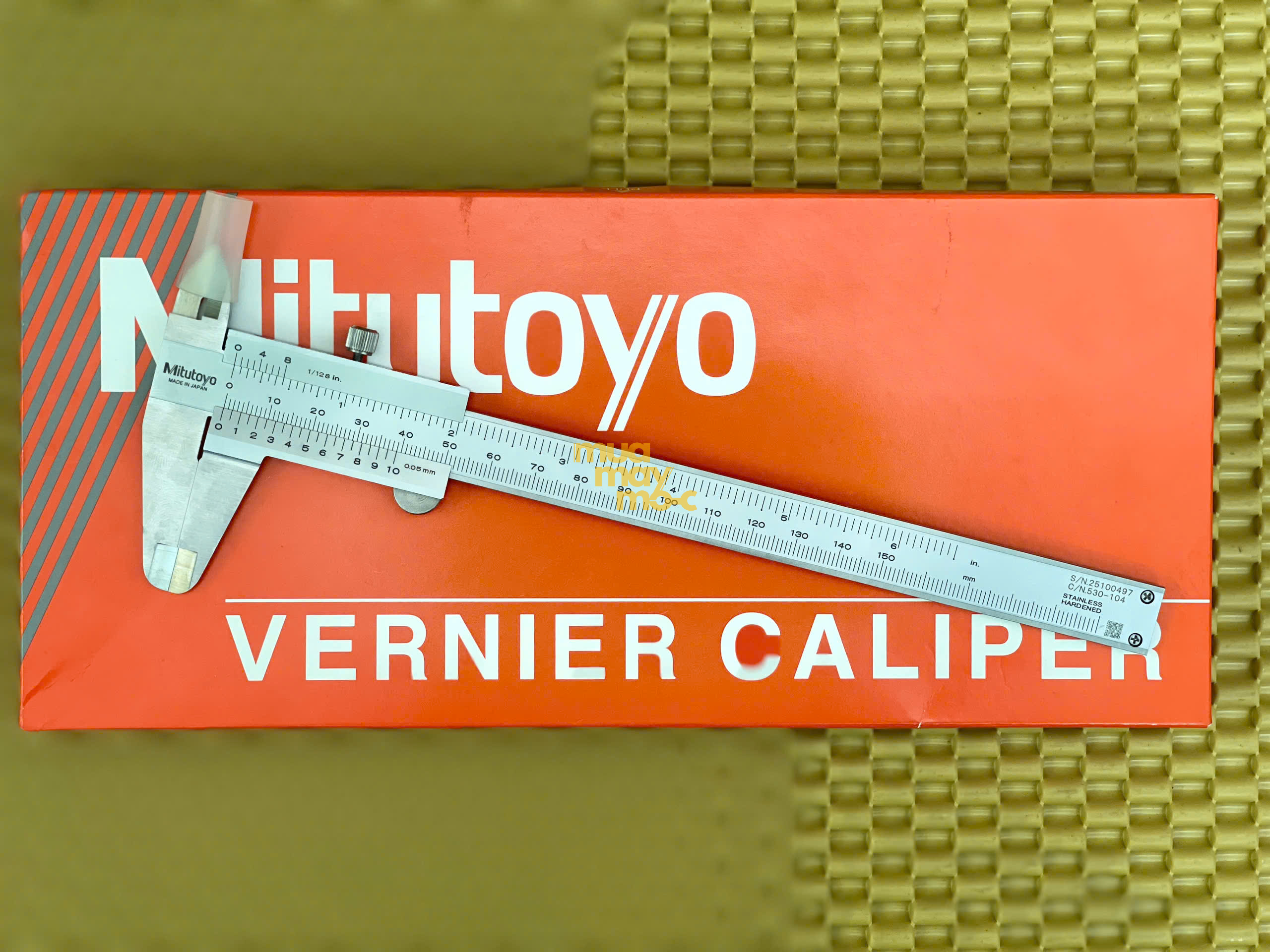 Chi tiết vạch chia du xích của Mitutoyo 530-104