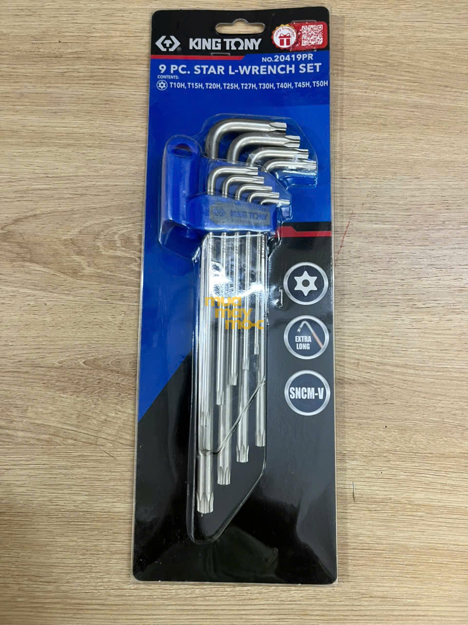 Chi tiết đầu bông lỗ của bộ Kingtony 20419PR