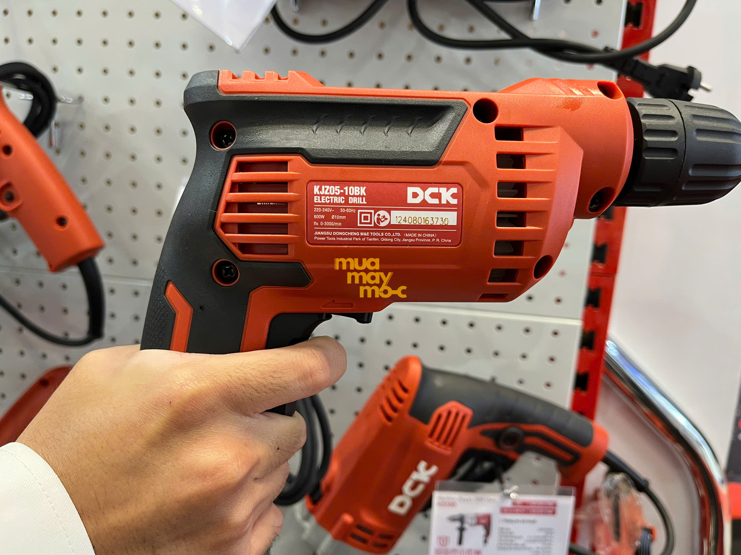 Máy khoan cầm tay DCK KJZ05-10BK chính hãng tại An Khang