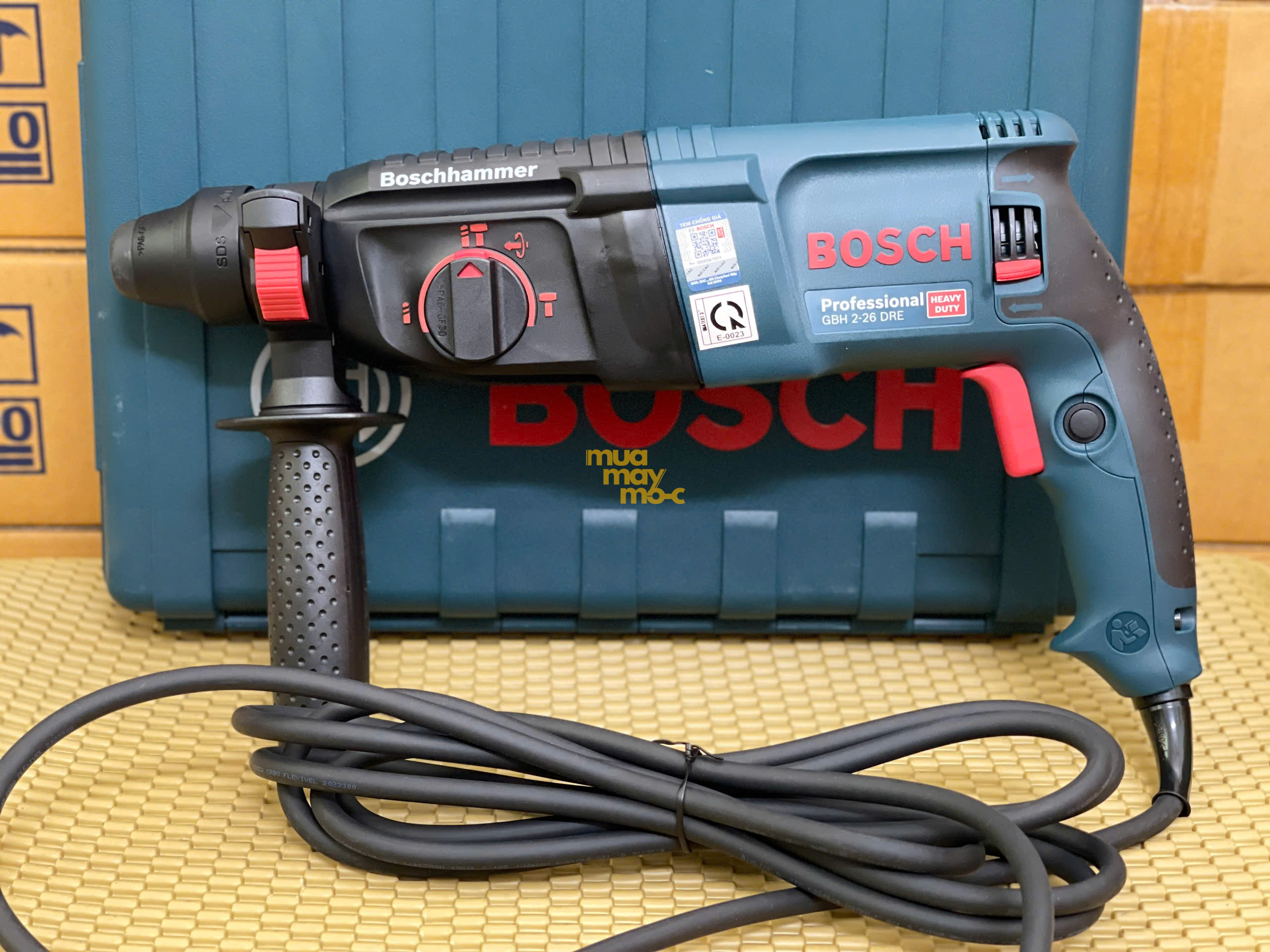 Các chế độ vận hành trên Bosch GBH 2-26DRE