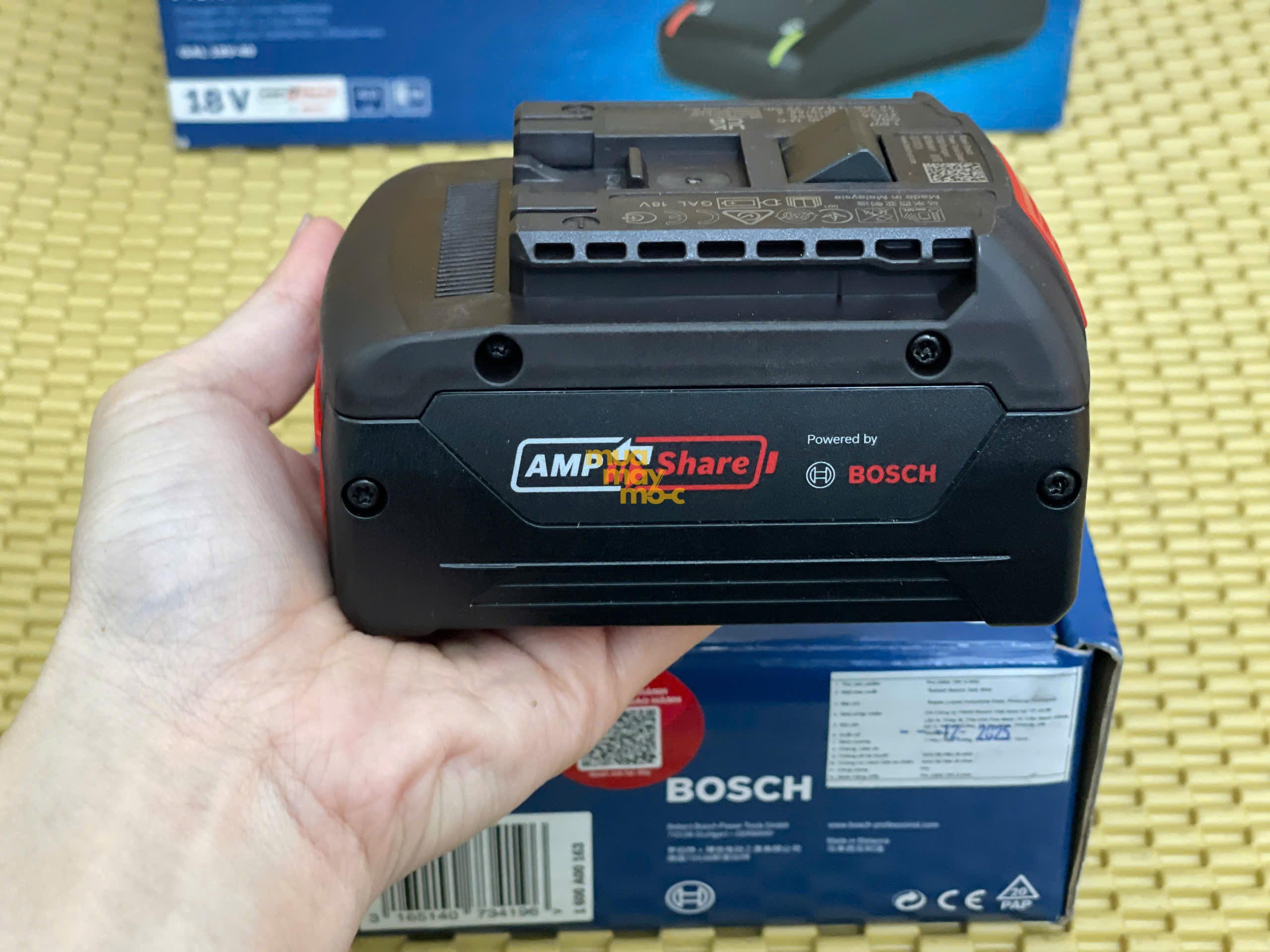 Pin Lithium-Ion Bosch 1600A00163 chính hãng tại An Khang