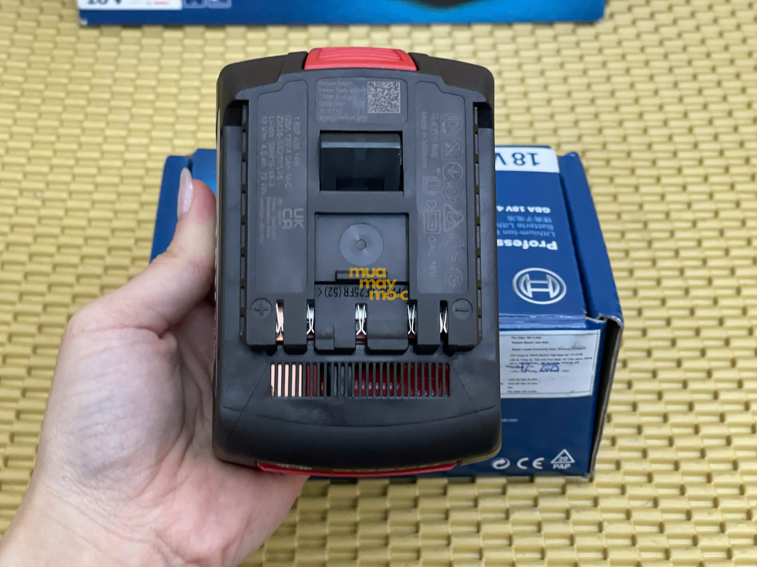 Mã sản phẩm Bosch 1600A00163 in rõ nét