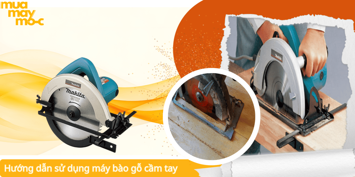 Hướng dẫn sử dụng máy bào gỗ cầm tay