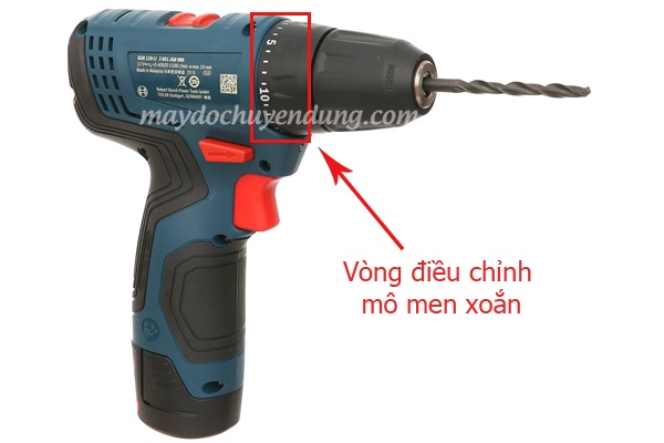 Tránh đặt máy khoan cầm tay xuống khi mũi còn quay
