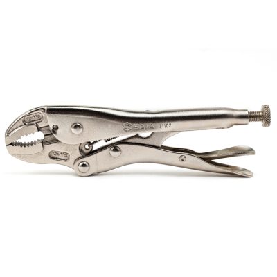 Kìm bấm chết mũi cong Sata 71102 7"