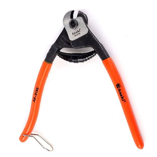 Kìm cắt cáp thép Asaki AK-8188 8″
