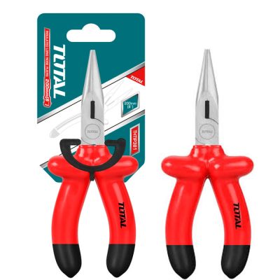 Kìm mỏ dài cách điện Total THTIP381 8" (200mm)