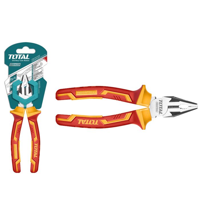 Kìm răng cách điện 1000V Total THTIP2161 6″