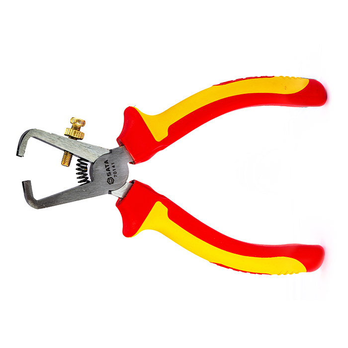 Kìm tuốt dây cách điện SATA 70141 6″