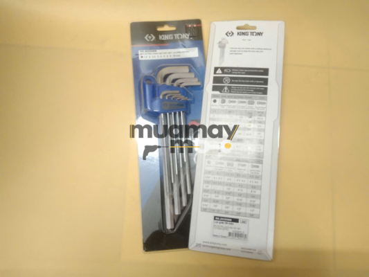 Bộ chìa lục giác hệ mét 9 cái Kingtony 20209MR