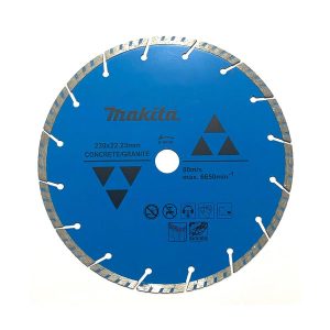 Lưỡi cắt đá hoa cương 230×22.23mm Makita D-44345