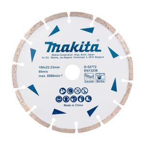 Lưỡi cắt kim cương cho đá cẩm thạch 180×22.23mm Makita D-52772
