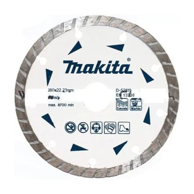 Lưỡi cắt lượn sóng cho đá cẩm thạch 180x22.23mm Makita D-52819