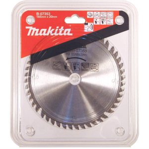 Lưỡi Cưa Gỗ Hợp Kim 165 x 20 mm x 48T Makita B-07353