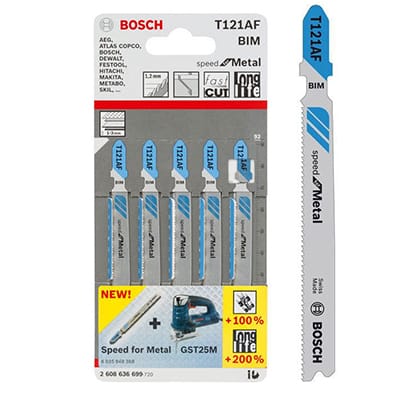 Lưỡi cưa lọng kim loại Bosch T121AF