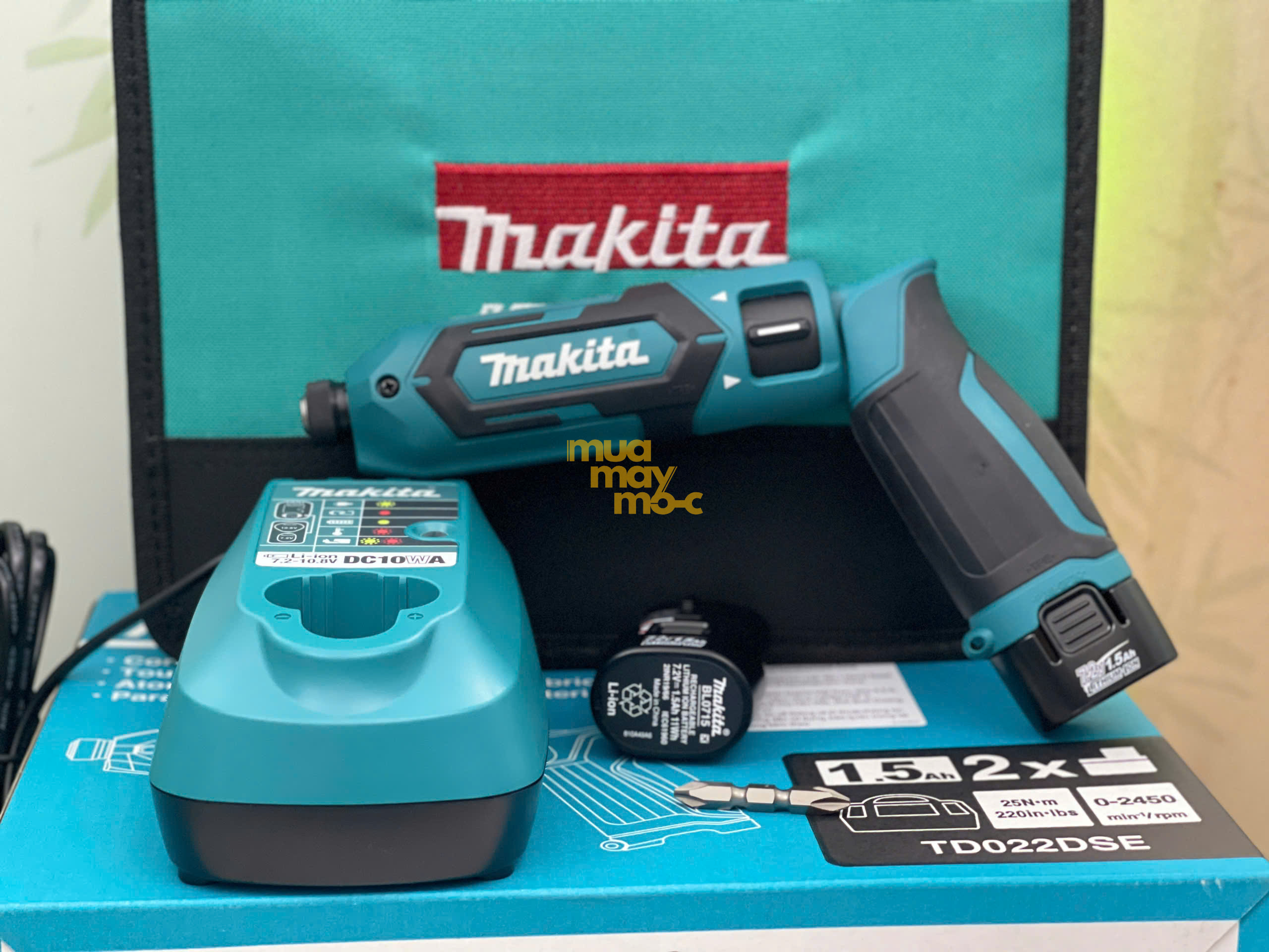 Máy vặn vít Makita TD022DSE chính hãng Japan tại An Khang