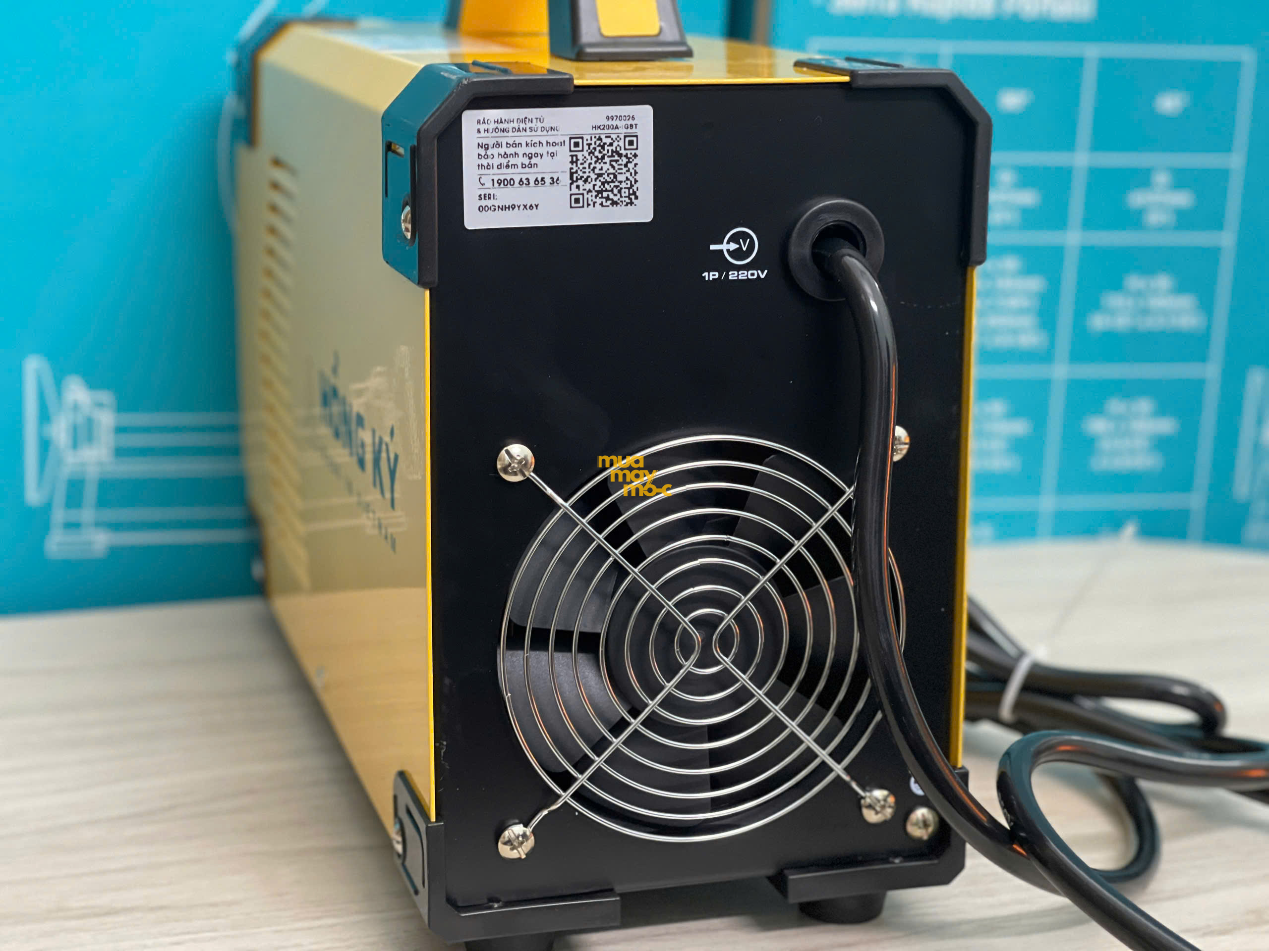 Máy hàn điện tử IGBT Hồng Ký HK 200A