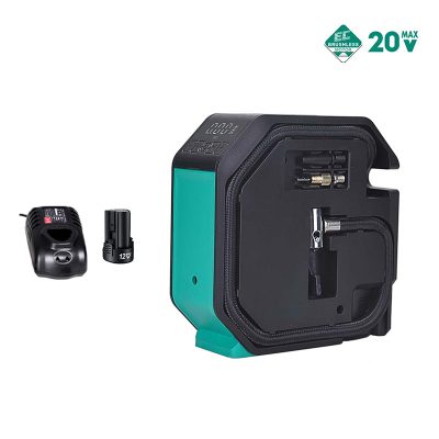 Máy bơm hơi dùng pin 12V DCA ADQE120DK (1 Pin 2.0Ah & Sạc)