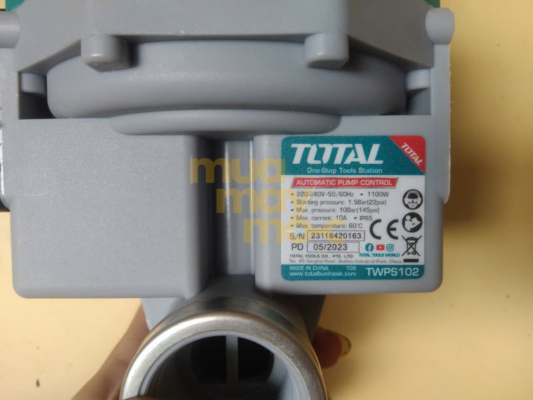 Thông số kỹ thuật máy bơm nước tự động