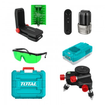 Máy cân mực dùng pin 16V Total TLL301201 (1 Pin 2.0Ah, 1 Sạc)