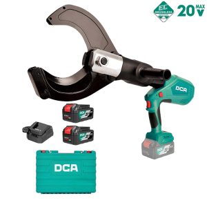 Máy cắt cáp thủy lực dùng pin 20V DCA ADYJ120EM (Kèm 2 Pin 4.0Ah & 1 Sạc)
