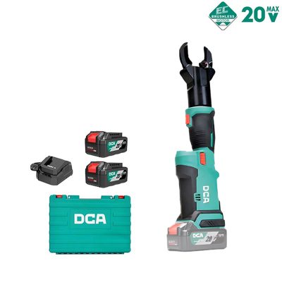 Máy cắt cáp thủy lực dùng pin 20V DCA ADYJ40EM (2 Pin 4.0Ah & 1 Sạc)