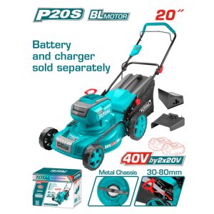 Máy cắt cỏ đẩy tay dùng pin 40V Total TLMLI4020 (Chưa Pin & Sạc)