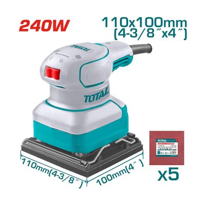 Máy chà nhám vuông Total TF2241108