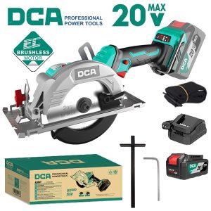 Máy cưa đĩa dùng pin 20V DCA ADMY125BM (1 Pin 4.0Ah & sạc)