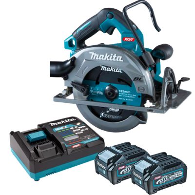 Máy cưa đĩa dùng pin 40V max Makita HS003GM201