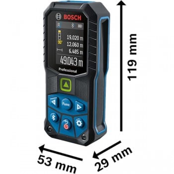 Máy đo khoảng cách Laser tia Xanh Bosch GLM 50-27 CG