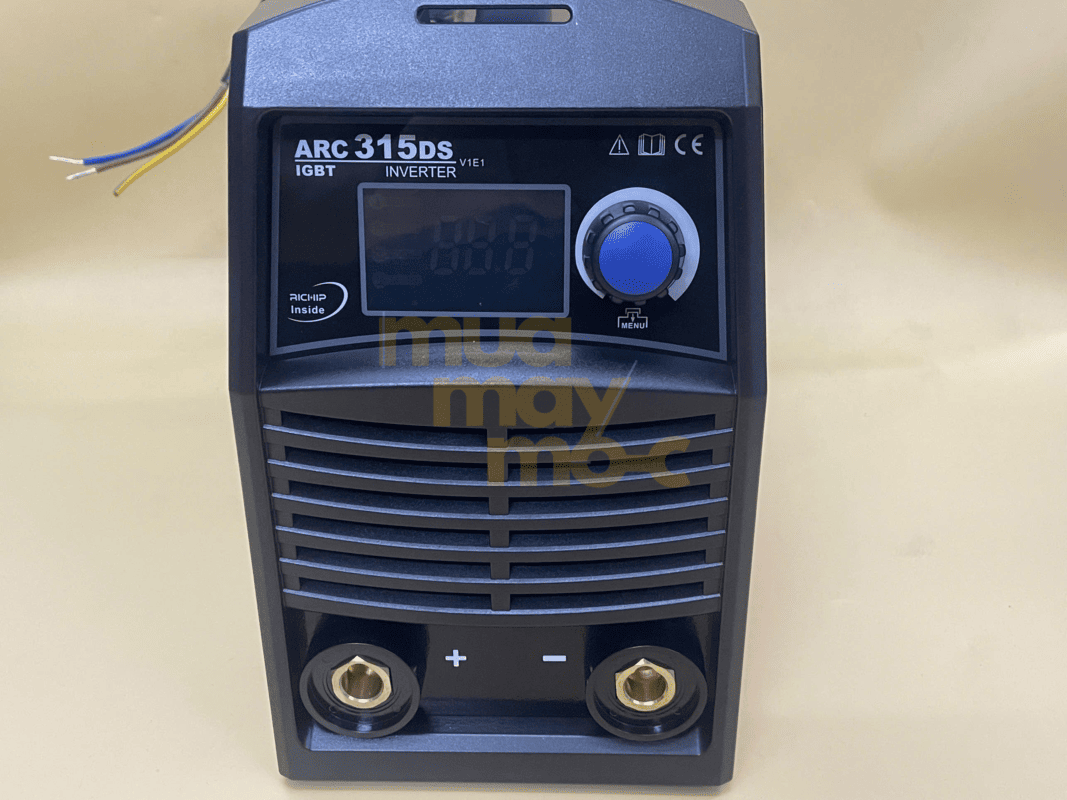 Máy hàn Riland ARC 315DS hàn mạnh mẽ, tự động 220V/380V, ổn định và an toàn cho thợ chuyên nghiệp lẫn gia đình.