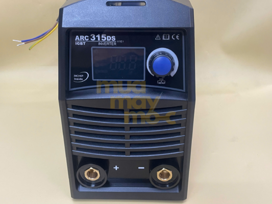 Máy hàn Riland ARC 315DS hàn mạnh mẽ, tự động 220V/380V, ổn định và an toàn cho thợ chuyên nghiệp lẫn gia đình.