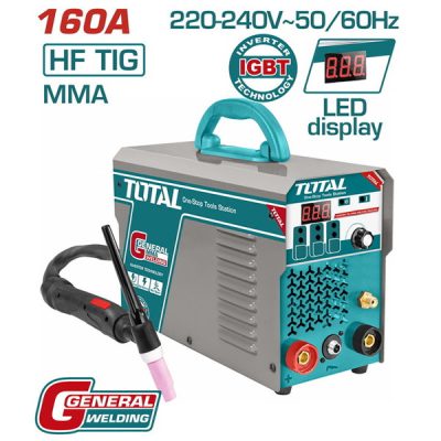 Máy hàn TIG/MMA 160A Inverter Total TIG1601