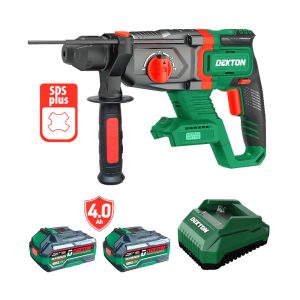 Máy khoan bê tông dùng Pin 21V Dekton M21-RH2603C (2 Pin 4.0Ah & 1 Sạc)