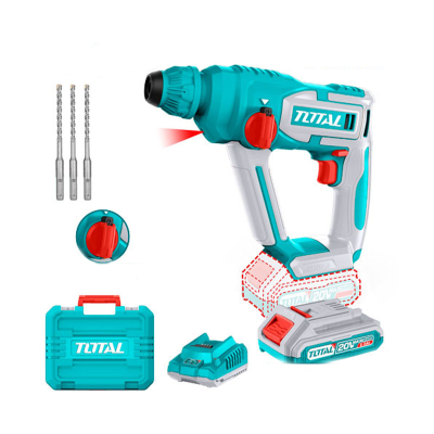 Máy khoan búa dùng pin 20V Total TRHLI201681 (1 Pin 2.0Ah & Sạc)