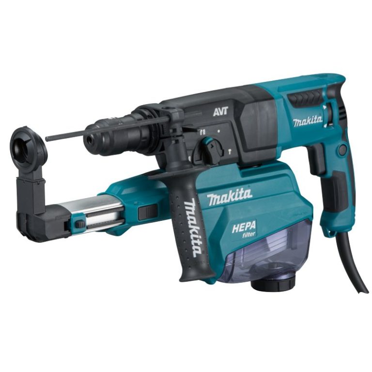 Máy khoan đa năng với hệ thống hút bụi Makita HR2653T