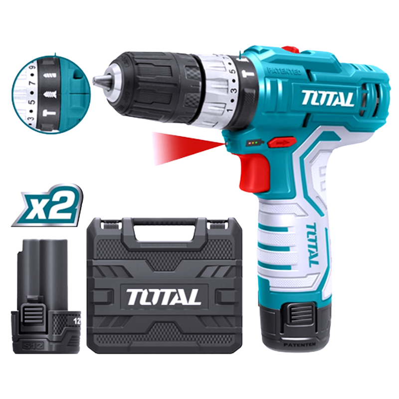 Máy khoan động lực dùng Pin 12V Total TIDLI1232