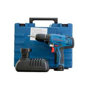 Máy khoan pin 12V Dongcheng DCJZ10-10EK (Kèm 2 Pin 2.0Ah & Sạc)