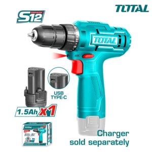 Máy khoan pin 12V Total TDLI12428 (1 Pin 1.5Ah)