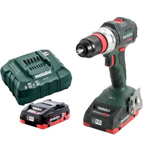 Máy khoan vặn vít dùng pin 18V Metabo BS 18 LT BL Q (Set 2 pin 4Ah; Sạc ASC 55)