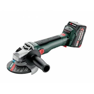 Máy mài góc dùng Pin 18V Metabo W 18 LT BL 11-125 (Set 2 pin 4.0Ah, 1 sạc)