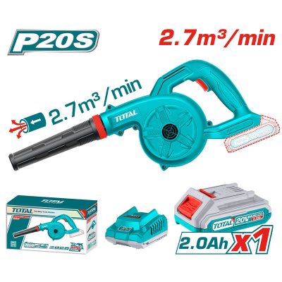 Máy thổi dùng pin 20V Total TABLI200281 (1 Pin 2.0Ah & Sạc)