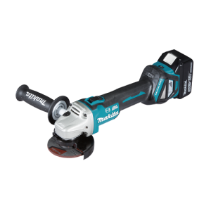 Máy mài góc dùng pin Makita DGA414RTE (100mm/công tắc trượt/AWS/BL) (18V)